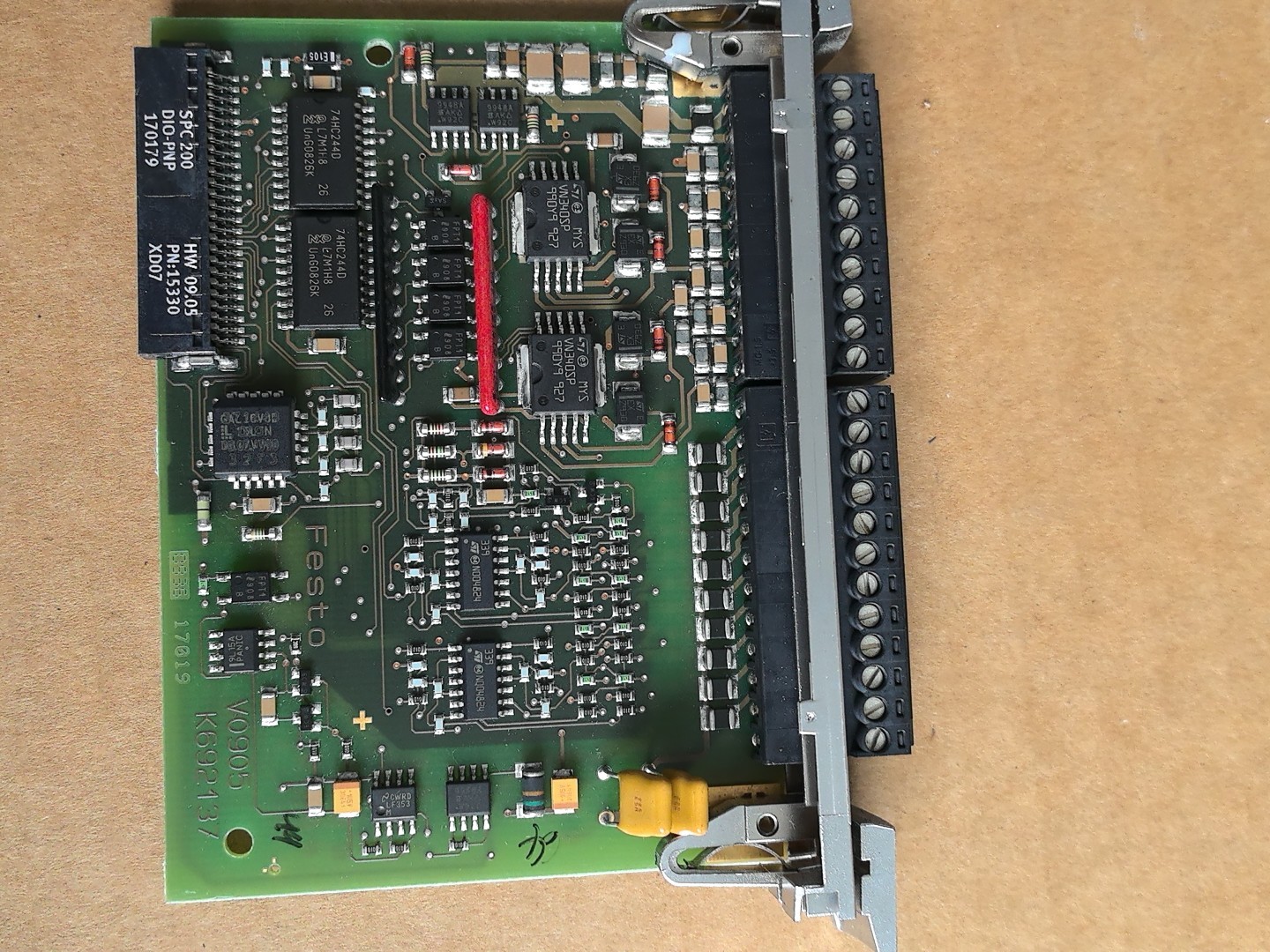 FESTO Digital I/O Module,Model:SPC200-DIO-PNP,Used one,In stock - 图片 2