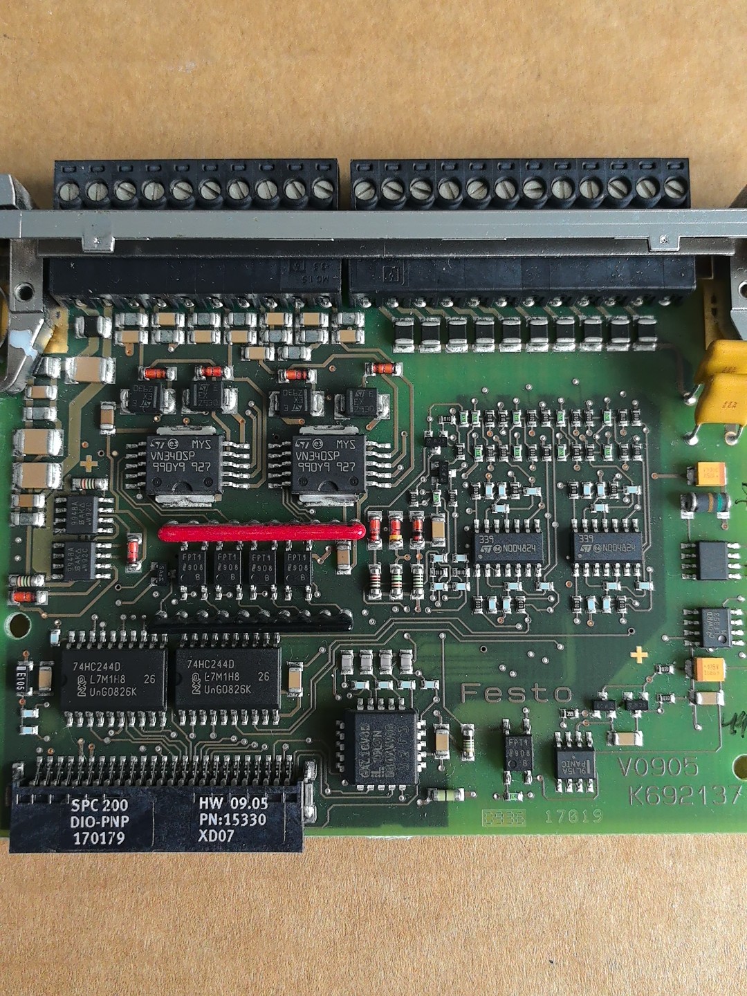 FESTO Digital I/O Module,Model:SPC200-DIO-PNP,Used one,In stock