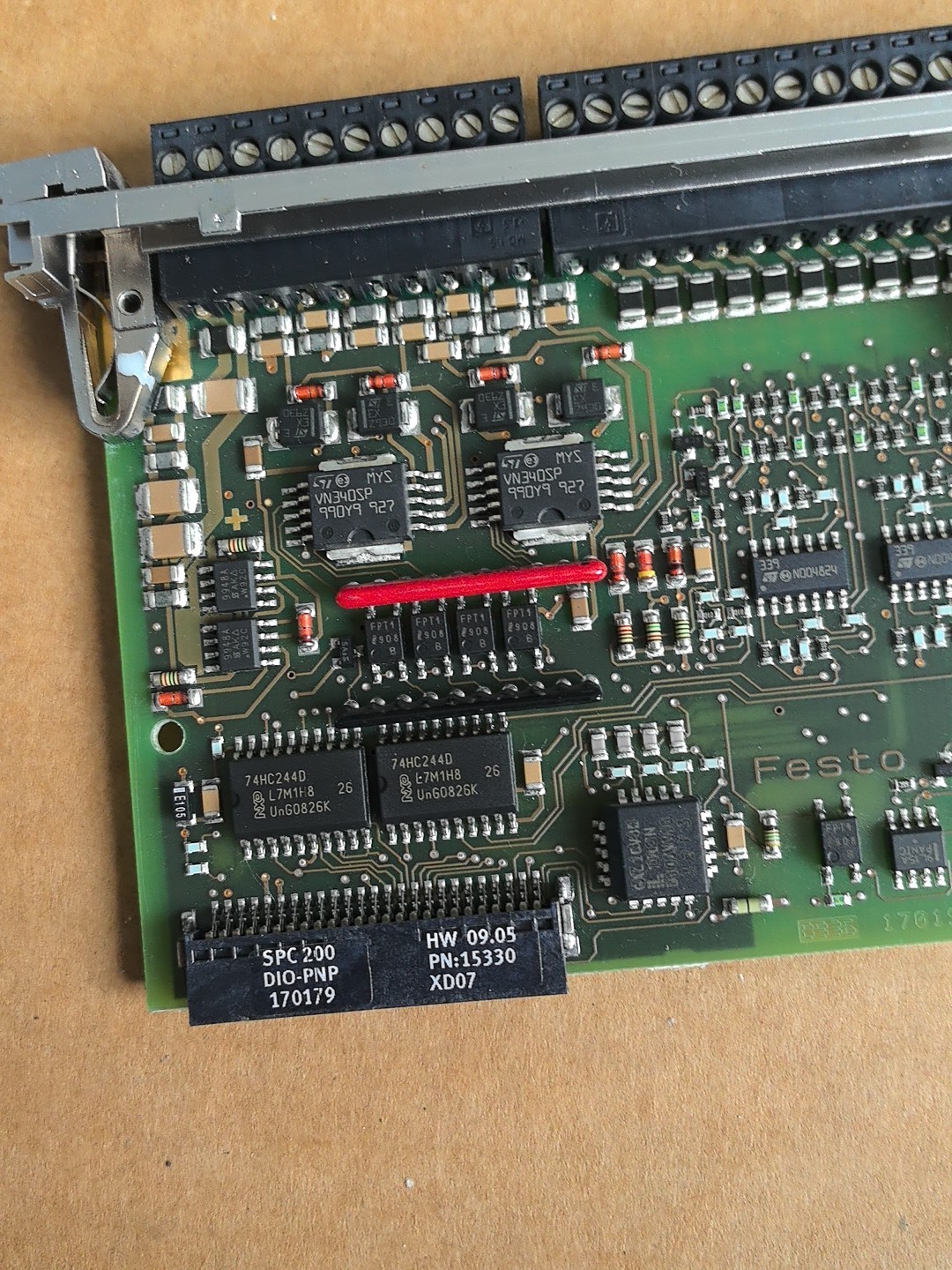 FESTO Digital I/O Module,Model:SPC200-DIO-PNP,Used one,In stock - 图片 3