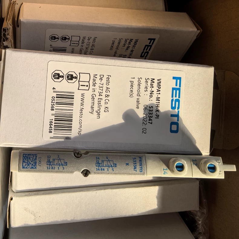 Festo VMPA1-M1H-K-PI Solenoid Valve,Used one,In stock - 图片 3