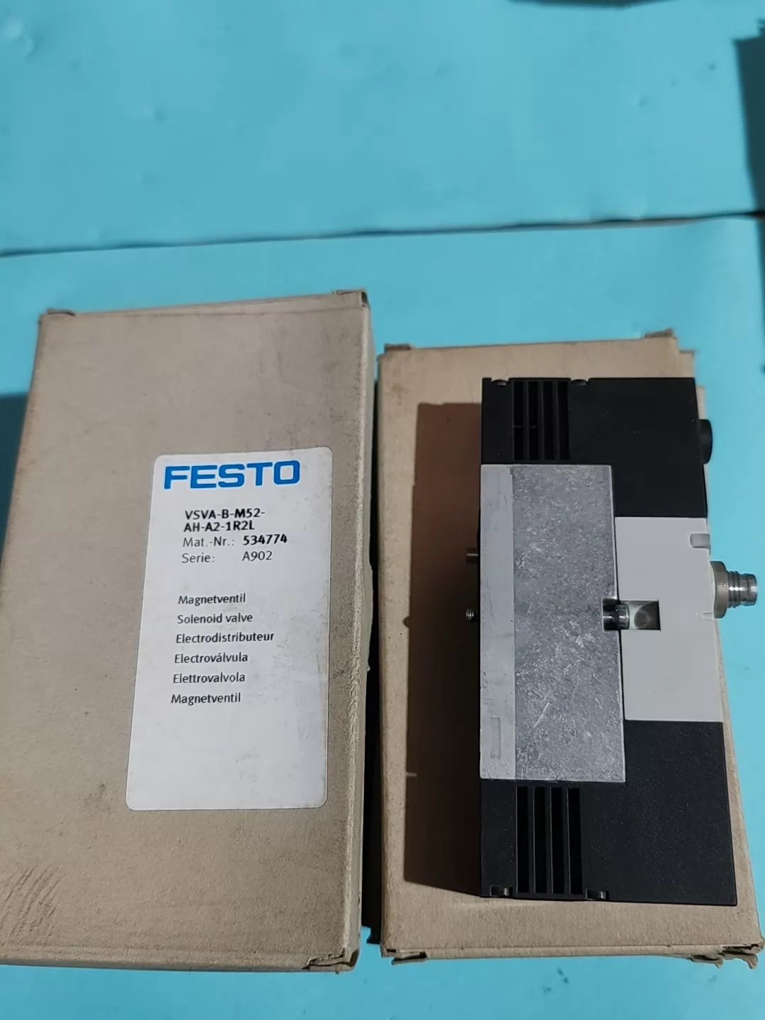 FESTO VSVA-B-M52-AH-A2-1R2L 534774 Solenoid Valve,New and original,In stock - 图片 2