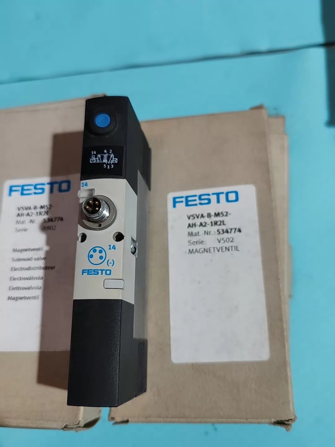 FESTO VSVA-B-M52-AH-A2-1R2L 534774 Solenoid Valve,New and original,In stock