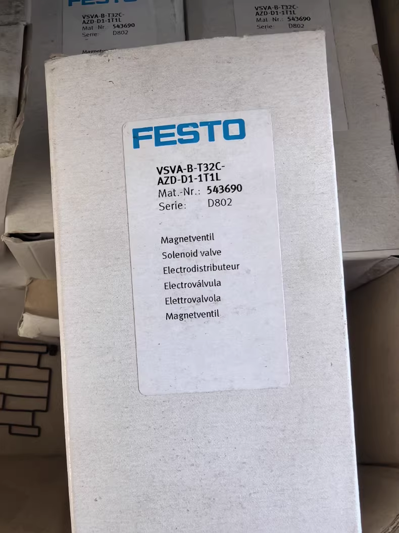 Festo VSVA-B-T32C-AZD-D1-1T1L Solenoid Valve,New and original,In stock