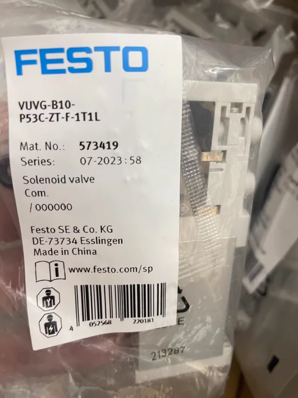 VUVG-B10-P53C-ZT-F-1T1L  573419,New and original,In stock