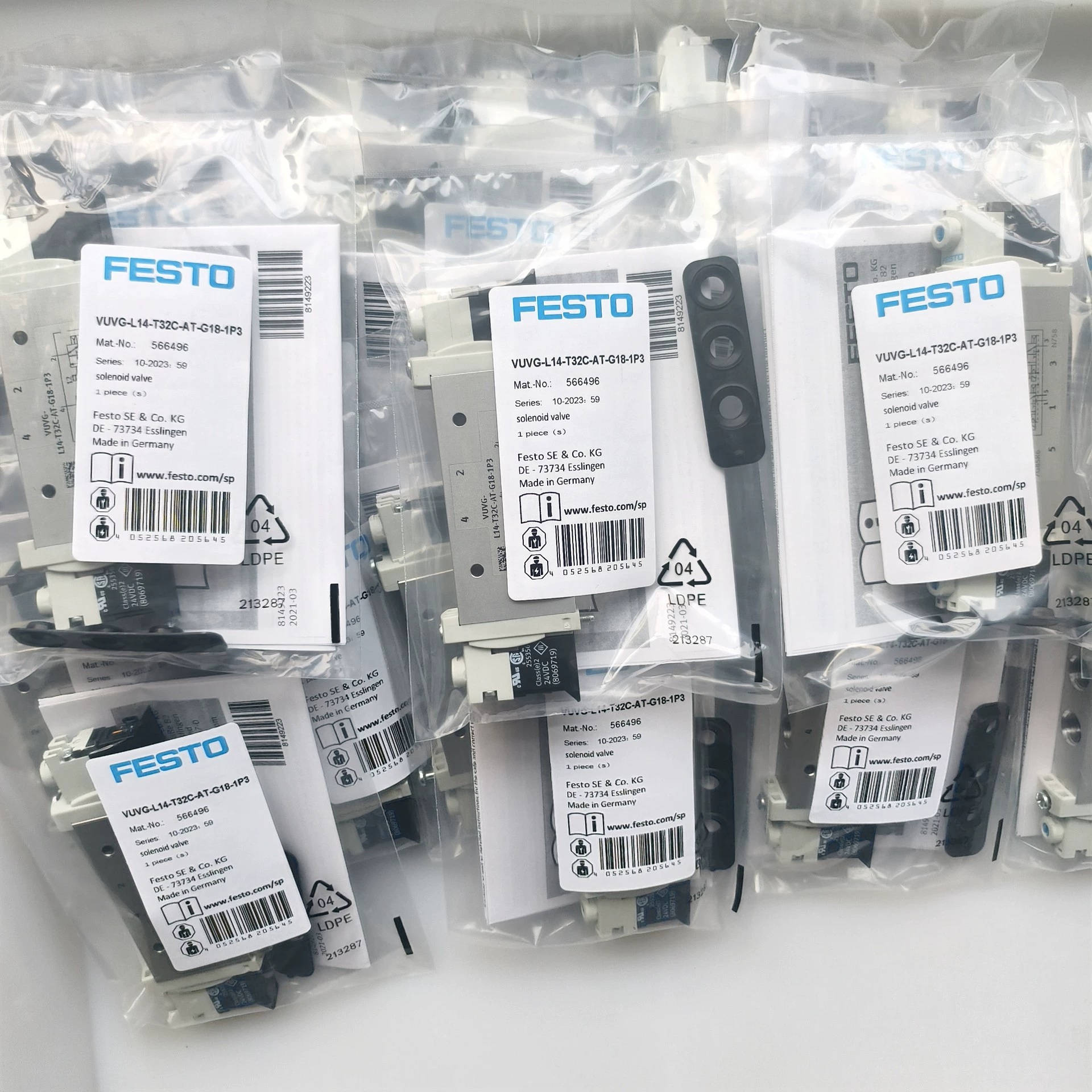 FESTO VUVG-L14-T32C-AT-G18-1P3 Solenoid Valve,New and original,In stock - 图片 2
