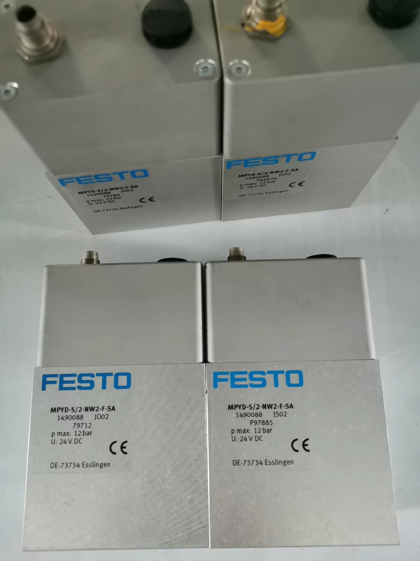 FESTO MPYD-5/2-NW2-F-SA Solenoid Valve,Part No.1490088,Used one,In stock