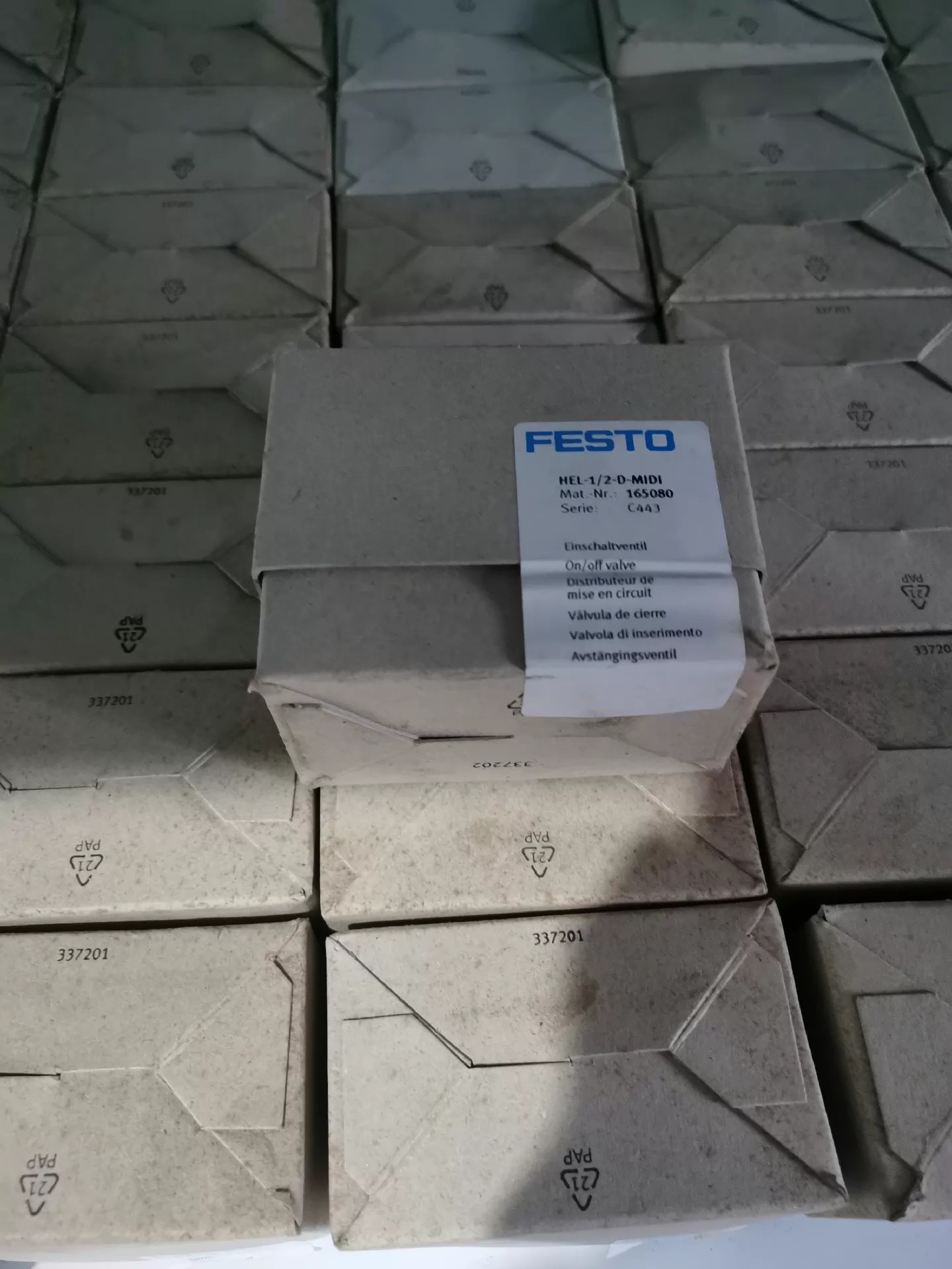 FESTO HEL-1/2-D-MIDI 165080 On/Off Valve,New and original,In stock - 图片 2