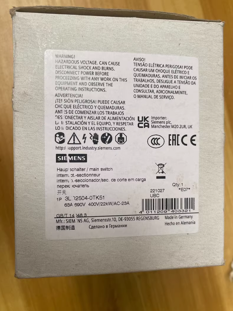 3LD2504-0TK51,New and original,In stock