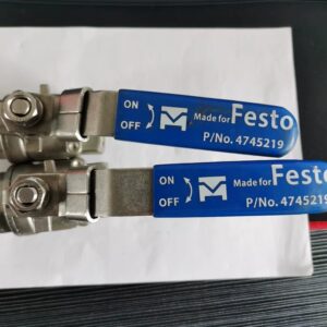 Festo Manual Ball Valve P/No.4745219,Used one,In stock