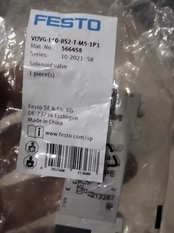 VUVG-L10-B52-T-M5-1p3 566458,New and original,In stock
