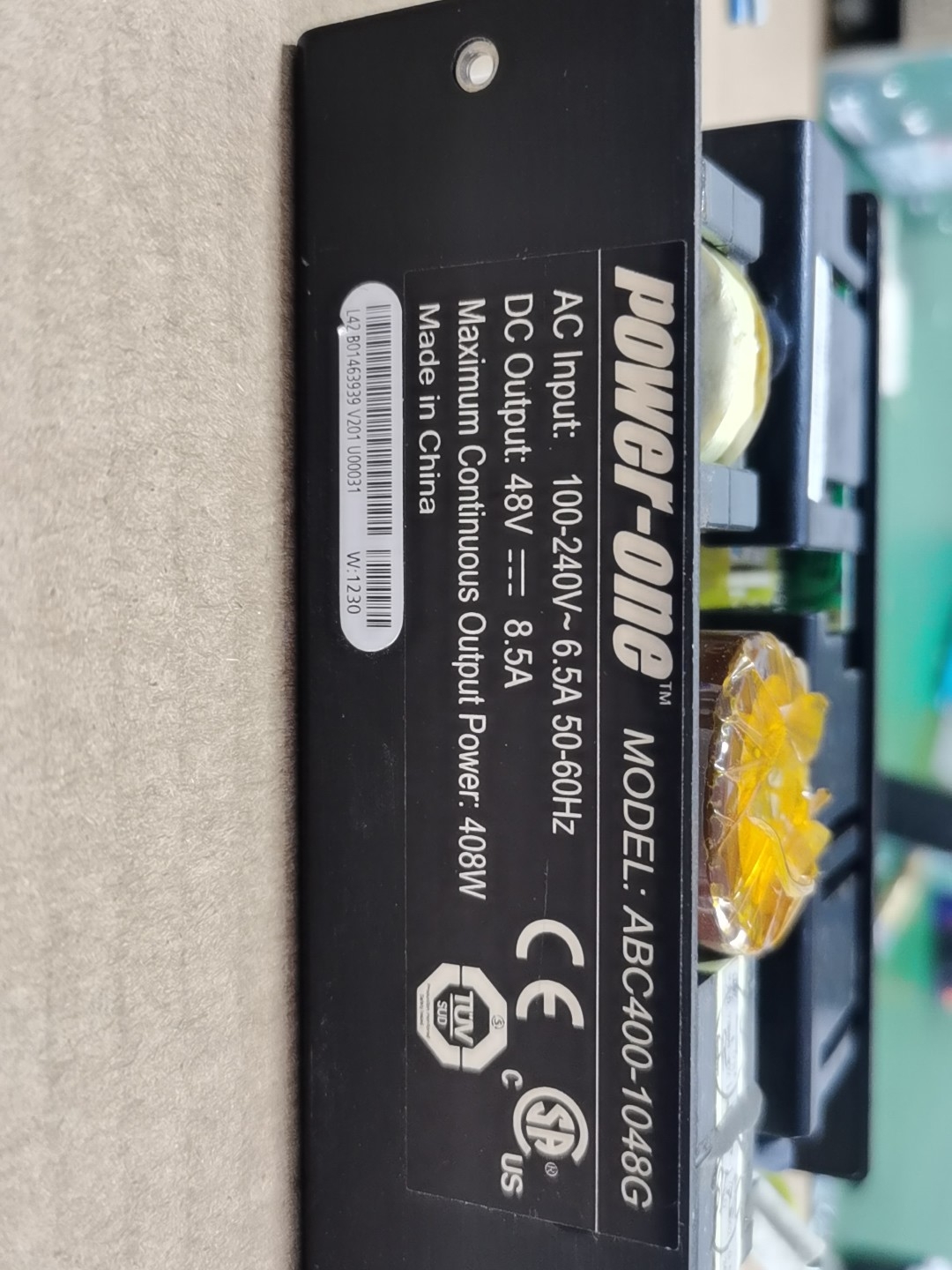 ABC400-1048G POWER-ONE 48V 8.5A 408W,Used one,In stock