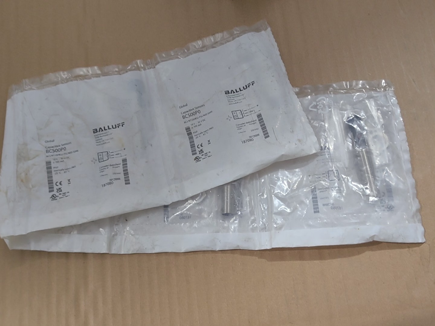 BCS00P0 BCS M12B4G2-PSC40D-S04K,Used one,In stock - 图片 2