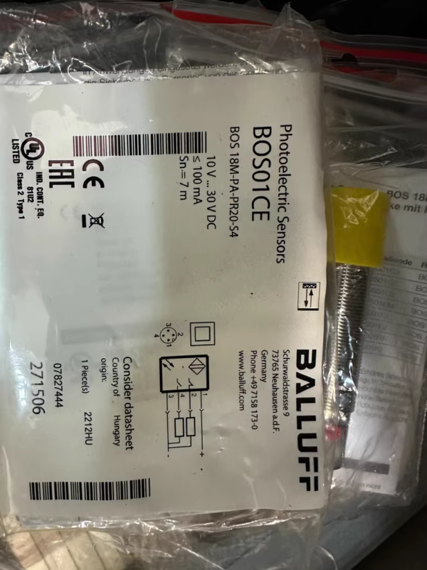 BOS01CE  BOS 18M-PA-PR20-S4,New and original,In stock