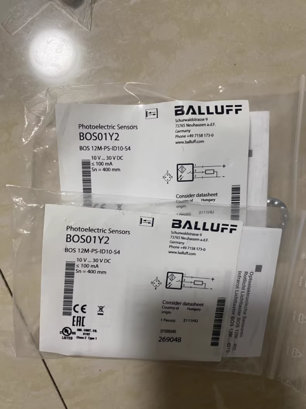 BOS01Y2  BOS 12M-PS-ID10-S4,New and original,In stock