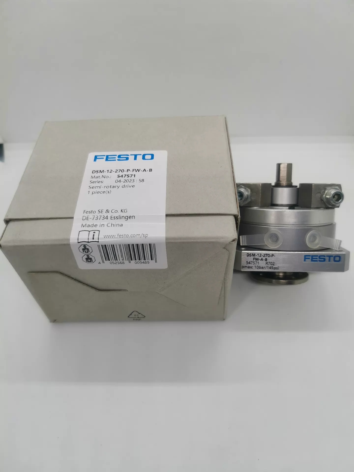 FESTO Rotary Actuator DSM-12-270-P-FW-A-B,New and original,In stock