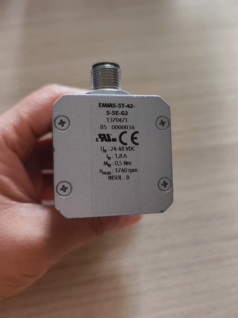 FESTO Stepper Motor,Model: EMMS-ST-42-S-SE-G2,Used one,In stock