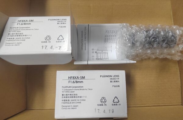 FUJINON LENS HF8XA-5M 1:1.6/8mm,New and original,In stock - 图片 2