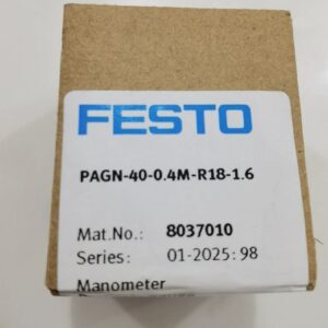 FESTO Pressure Gauge,Model: PAGN-40-0.4M-R18-1.6,New and original,In stock