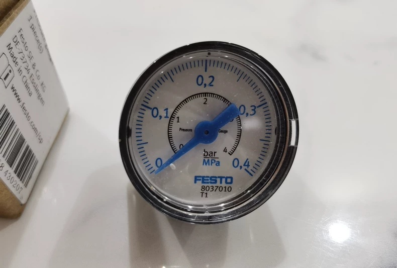 FESTO Pressure Gauge,Model: PAGN-40-0.4M-R18-1.6,New and original,In stock - 图片 2