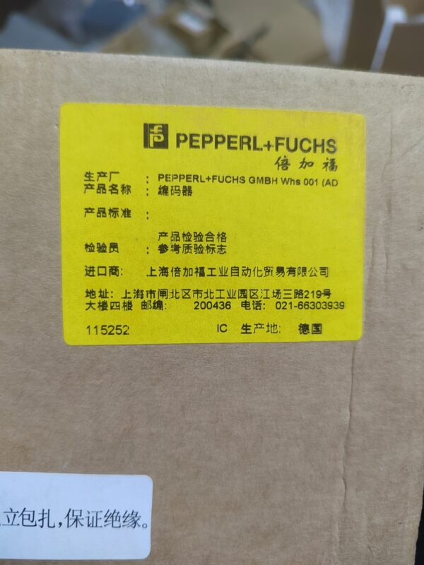 PEPPERL+FUCHS RVI58N-011AAR61N-01000 115252,New and original,In stock - 图片 2