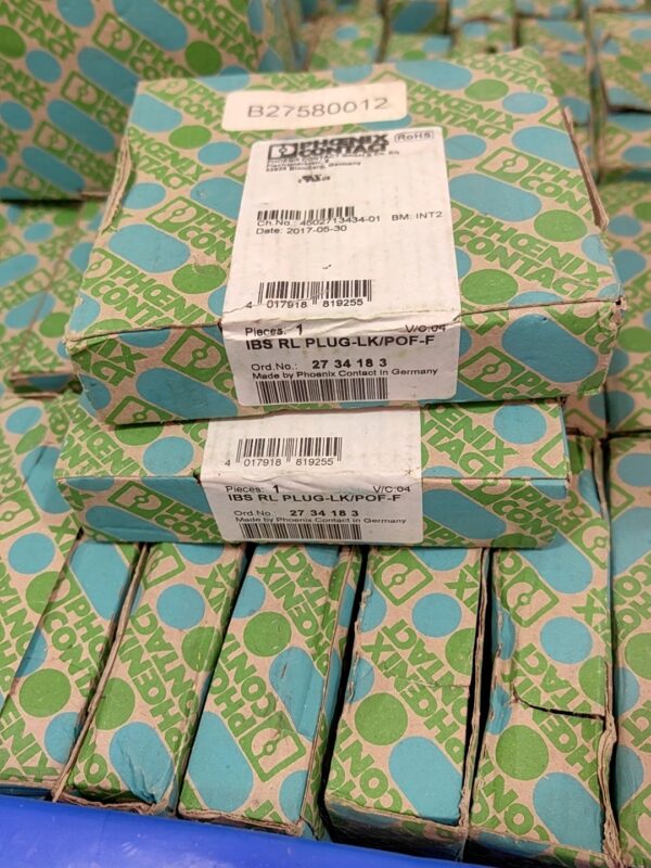 PHCENIX CONTACT 2734183 4502713434-01 IBS RL PLUG-LK/POF-F,Used one,In stock