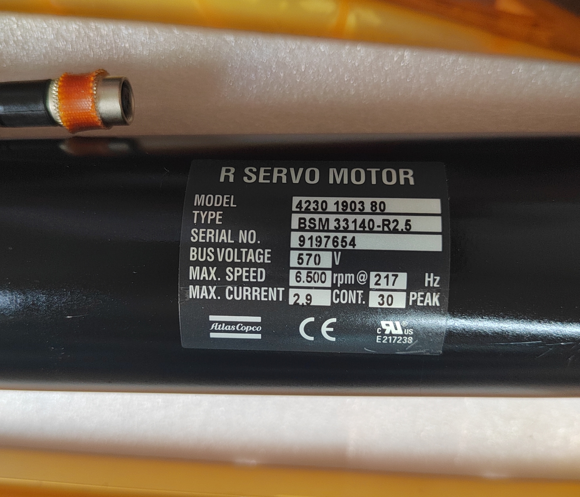 R SERVO MOTOR BSM33140-R2.5 4230190380,New and original,In stock - 图片 3