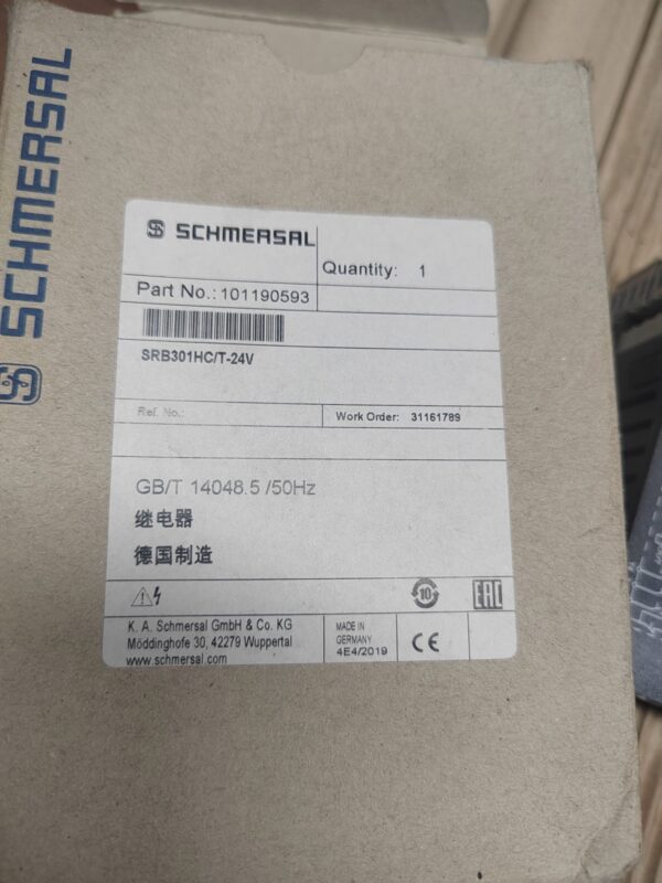 SCHMERSRL SRB301HC/T-24V 101190593,New and original,In stock - 图片 3