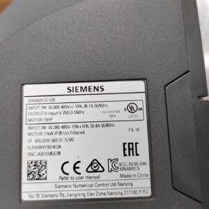 SIEMENS 6SL3201-5BE31-1UV0,New and original,In stock