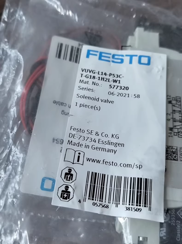 VUVG-L14-P53C-T-G18-1H2L-W1  577320,New and original,In stock - 图片 4