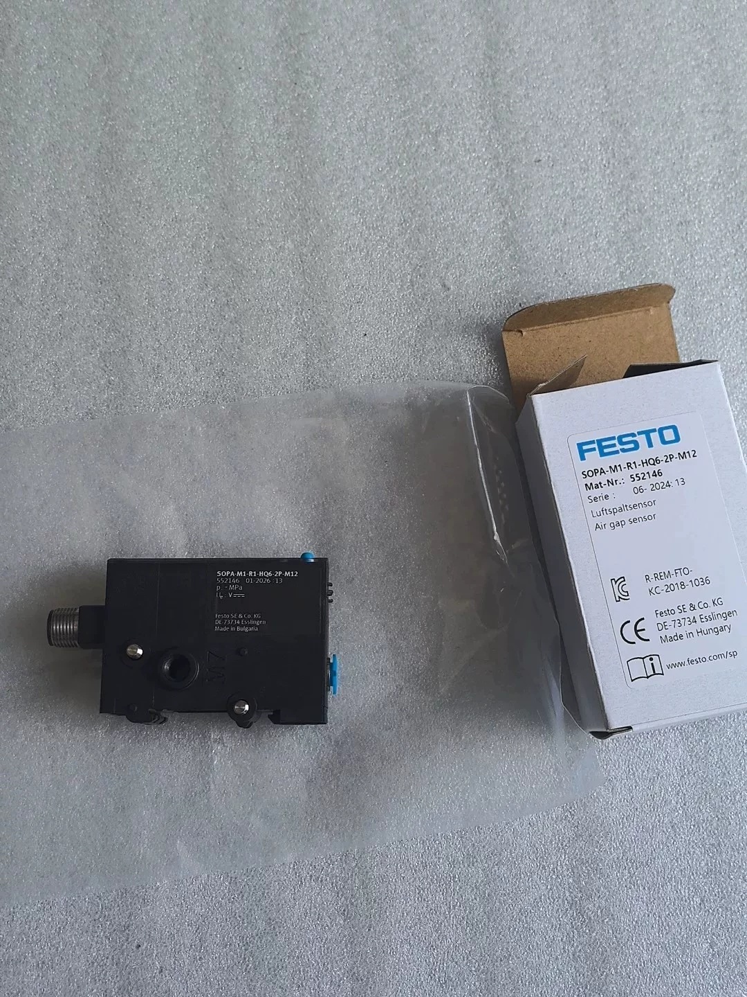 FESTO SOPA-M1-R1-HQ6-2P-M12 Air Gap Sensor,New and original,In stock - 图片 4