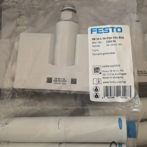FESTO VN-30-L-T6-PQ4-VA5-RO2 Vacuum Ejector,New and original,In stock
