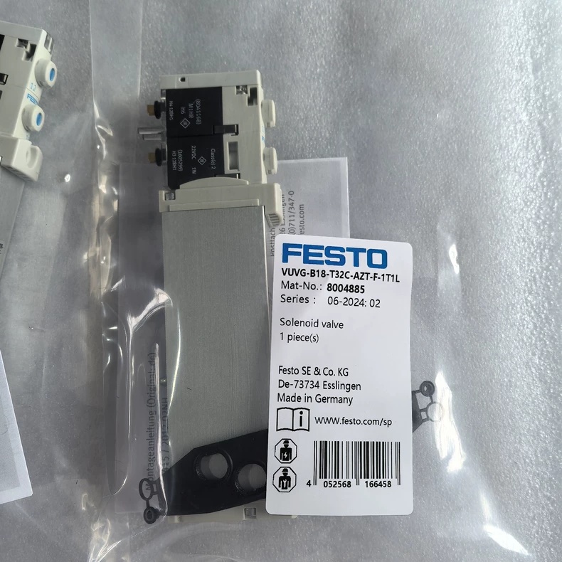 FESTO VUVG-B18-T32C-AZT-F-1T1L Solenoid Valve,New and original,In stock